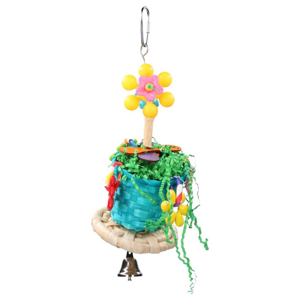 Feather World Vogelspielzeug Flower pot