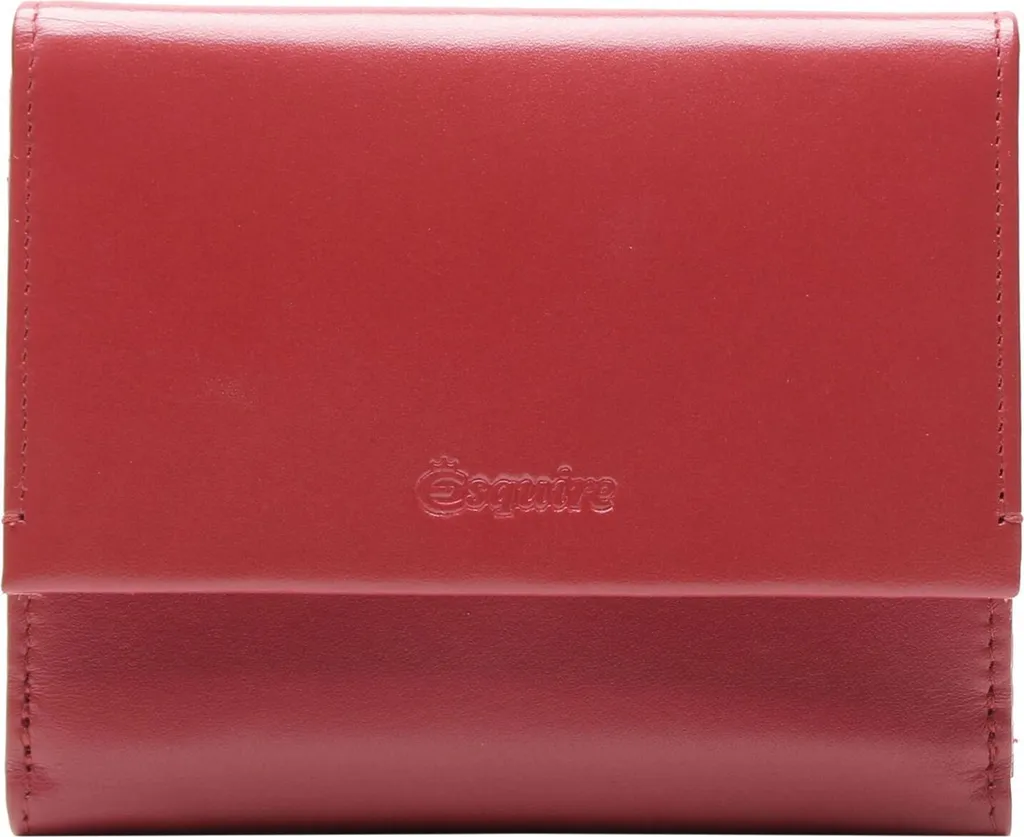 Esquire Portafoglio Silk 02 Rosso Scuro | Pelle Pregiata con RFID