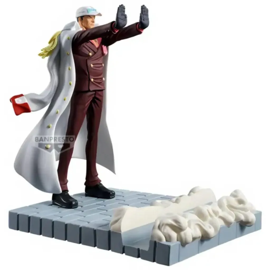 Statuette One Piece Akainu Sakazuki de 12cm - Modèle Premium Banpresto