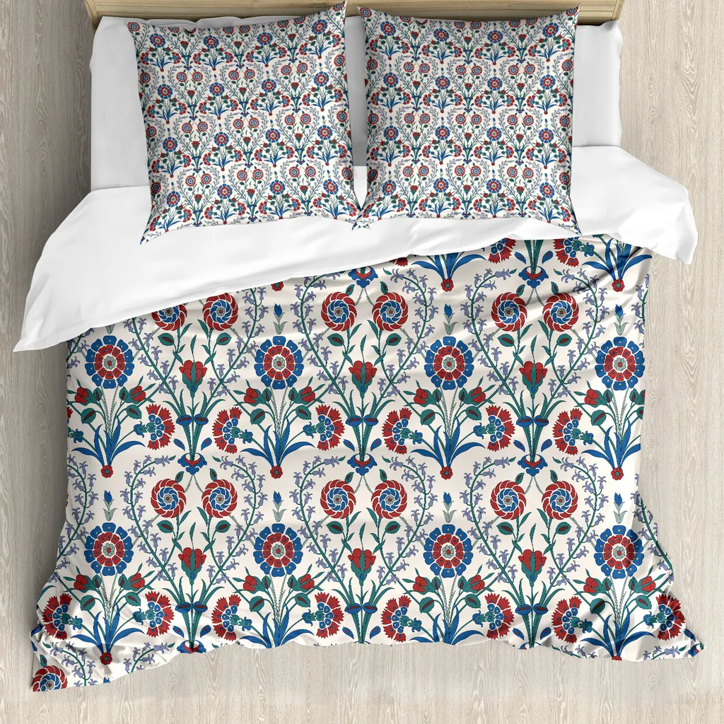 Collezione ABAKUHAUS Copripiumino Floreale Antico 200x200