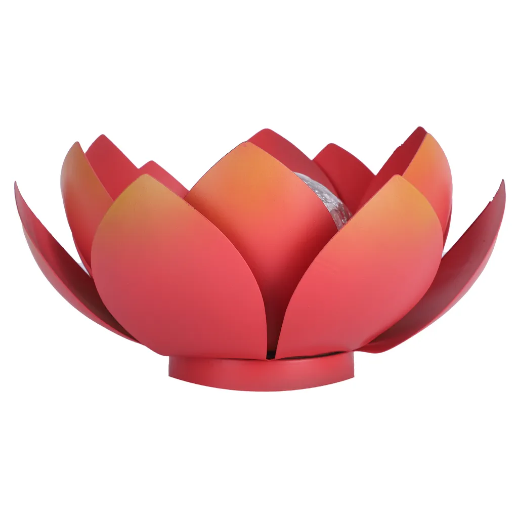 Lampe Lotus Solaire LED : Éclairage Extérieur sans Branchement ni Facture