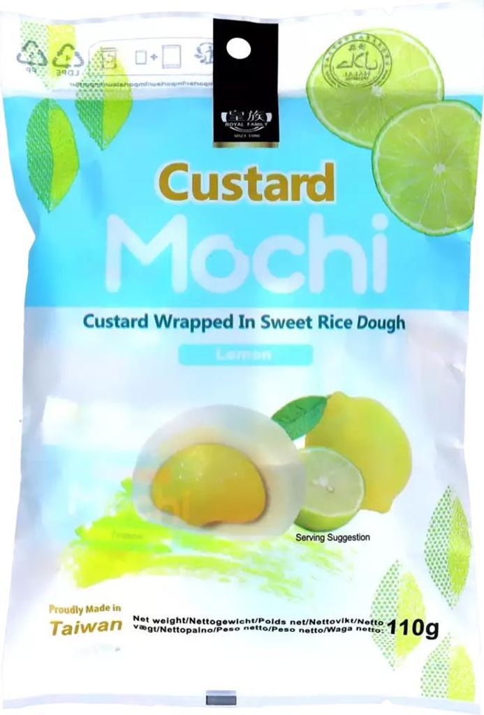 Royal Family Custard Mochi Lemon 110g Produktbild 
