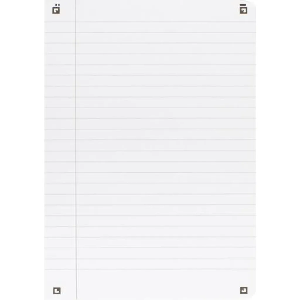 Bloc-notes Oxford Smart Black A4+ ligné - Papier 90g Optik Paper Premium - 3
