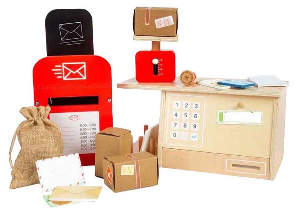 Jeu de poste en bois Bigjigs, 19dlg. Image du produit 