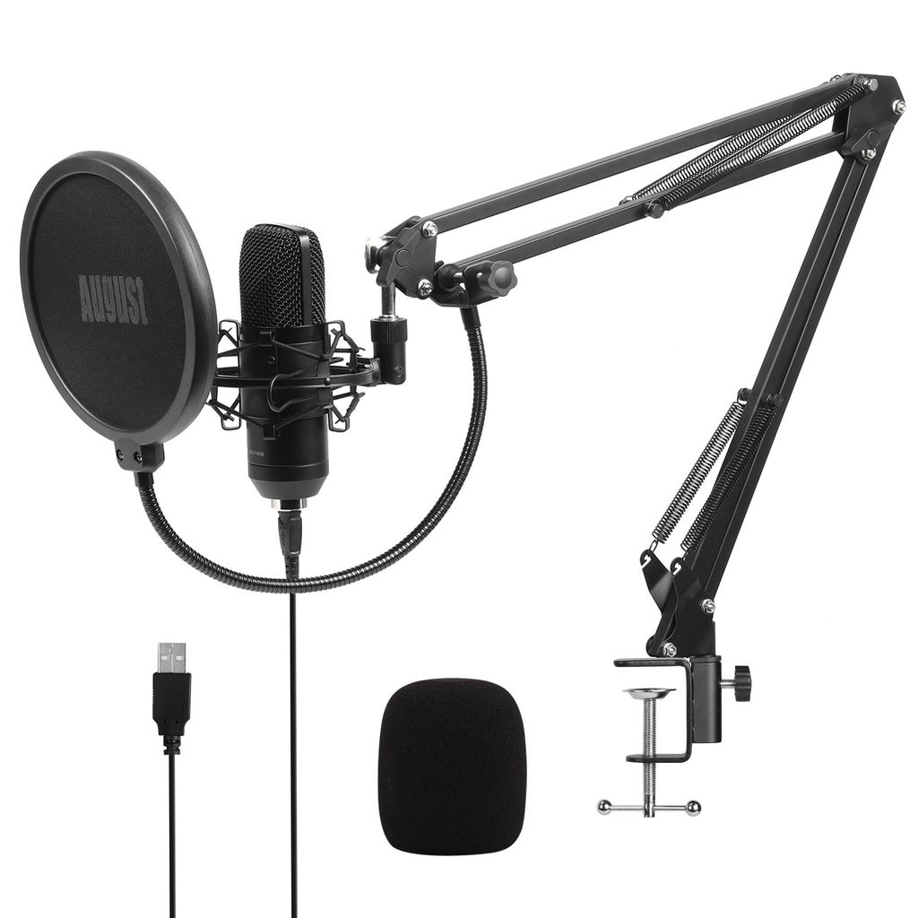 Microphone à condensateur USB pour studio de jeu, Image du produit 