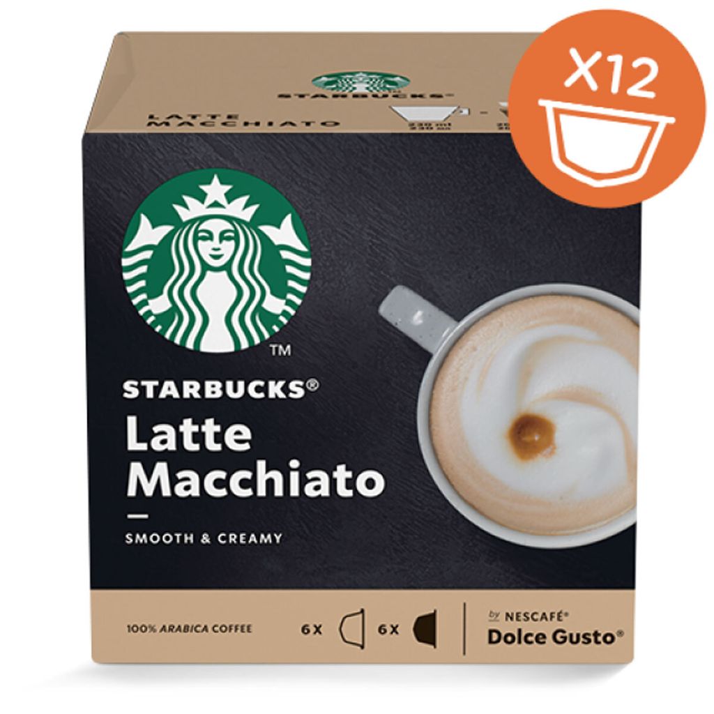 Starbucks by Nescafe Dolce Gusto 12 Kapseln Latte Macchiato Image du produit 