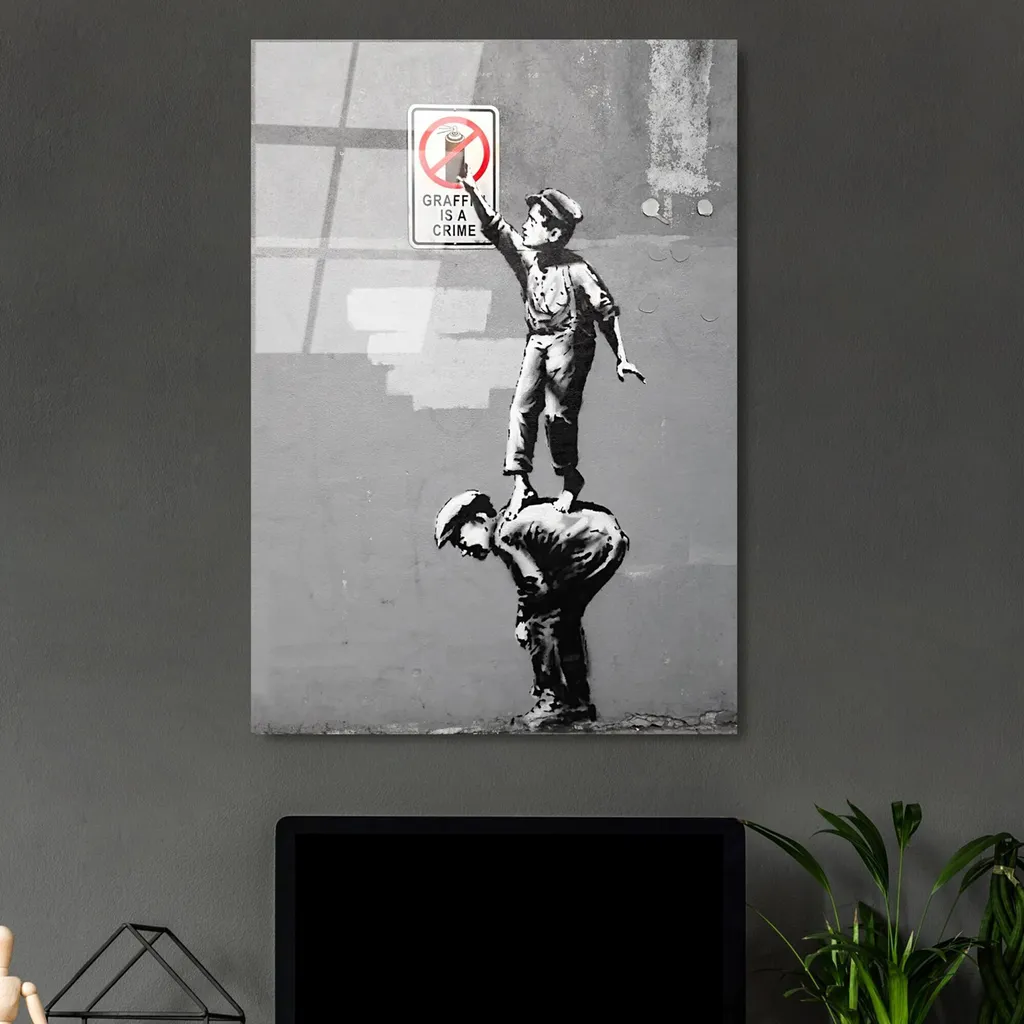 Wallity Quadro Multicolore Vetro Temperato | Arte da Parete Esclusiva