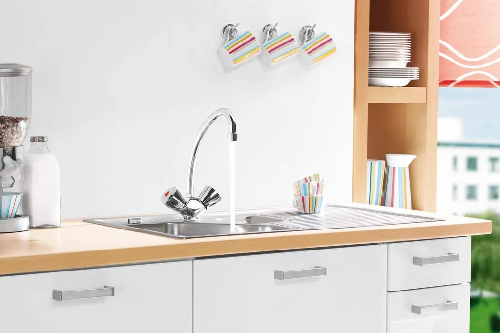 Mitigeur de Cuisine Grohe QuickFix Costa Trend pour Rénovation Facile - 7