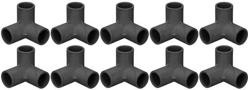 Raccord coudé PVC 25 mm robuste résistant chlore et sel pour canalisation