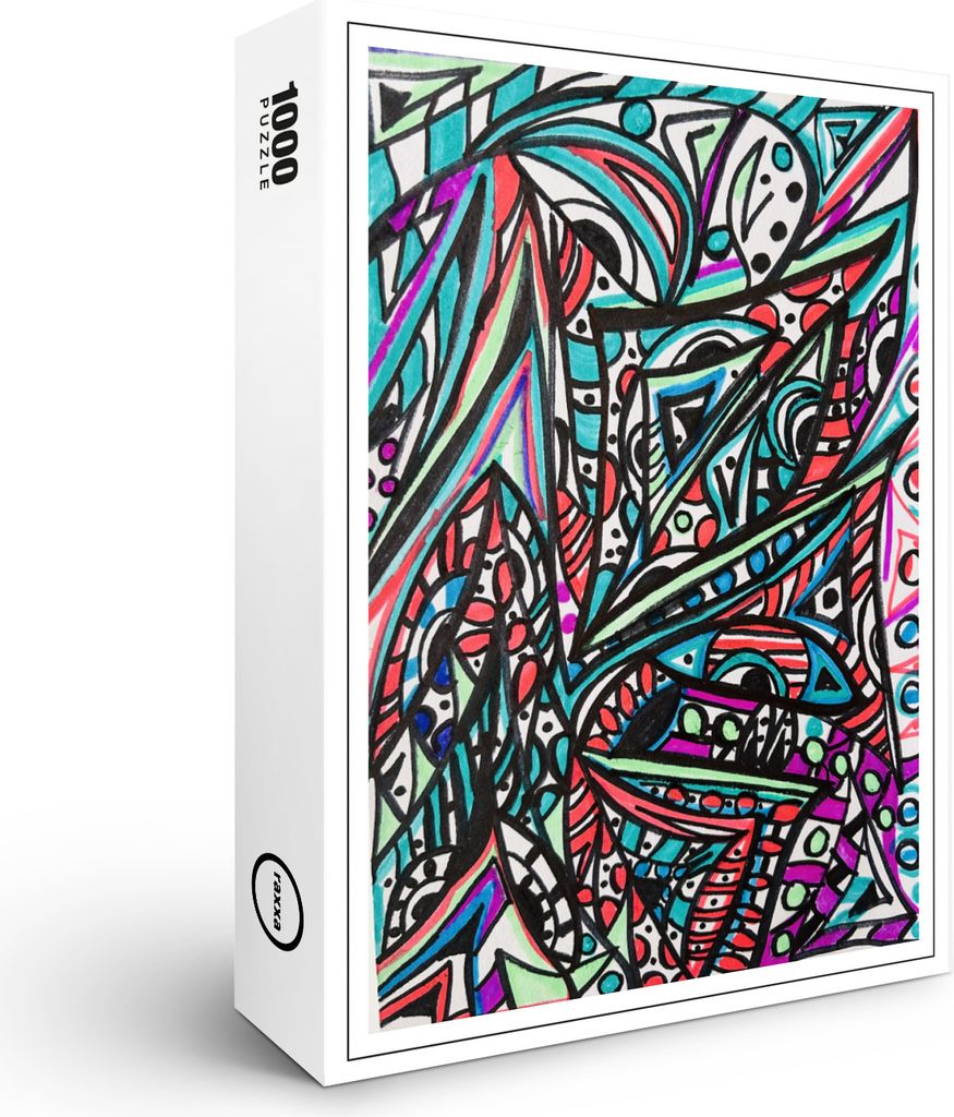 raxxa Premium-Puzzle "Lebenskraft", 1000 Teile Produktbild 