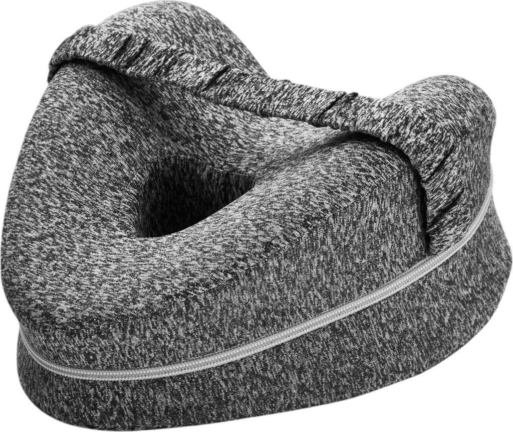Kniekissen für Seitenschläfer – Ergonomisches Design – Hochwertiges Material – Grau – Unterstützt eine gesunde Schlafposition