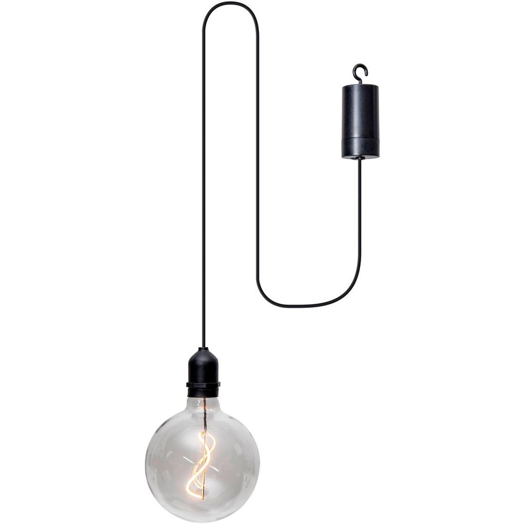 Eglo 900208 VIGNANELLO LED Außen-Hängeleuchte 0,06W Ø125mm Schwarz Warmweiss IP44