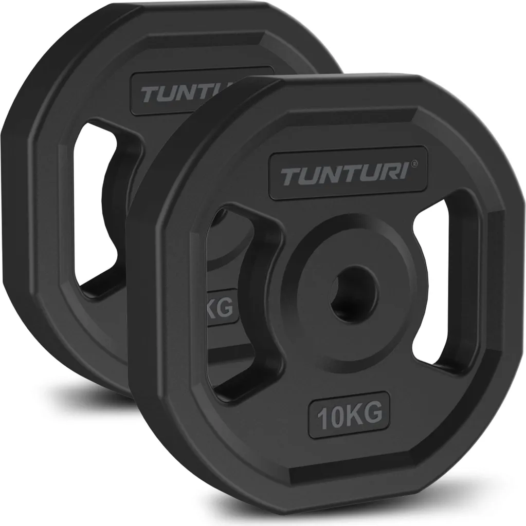 Tunturi Pro Plaque de Pompe Aérobique 10kg en TPU Haute Résistance