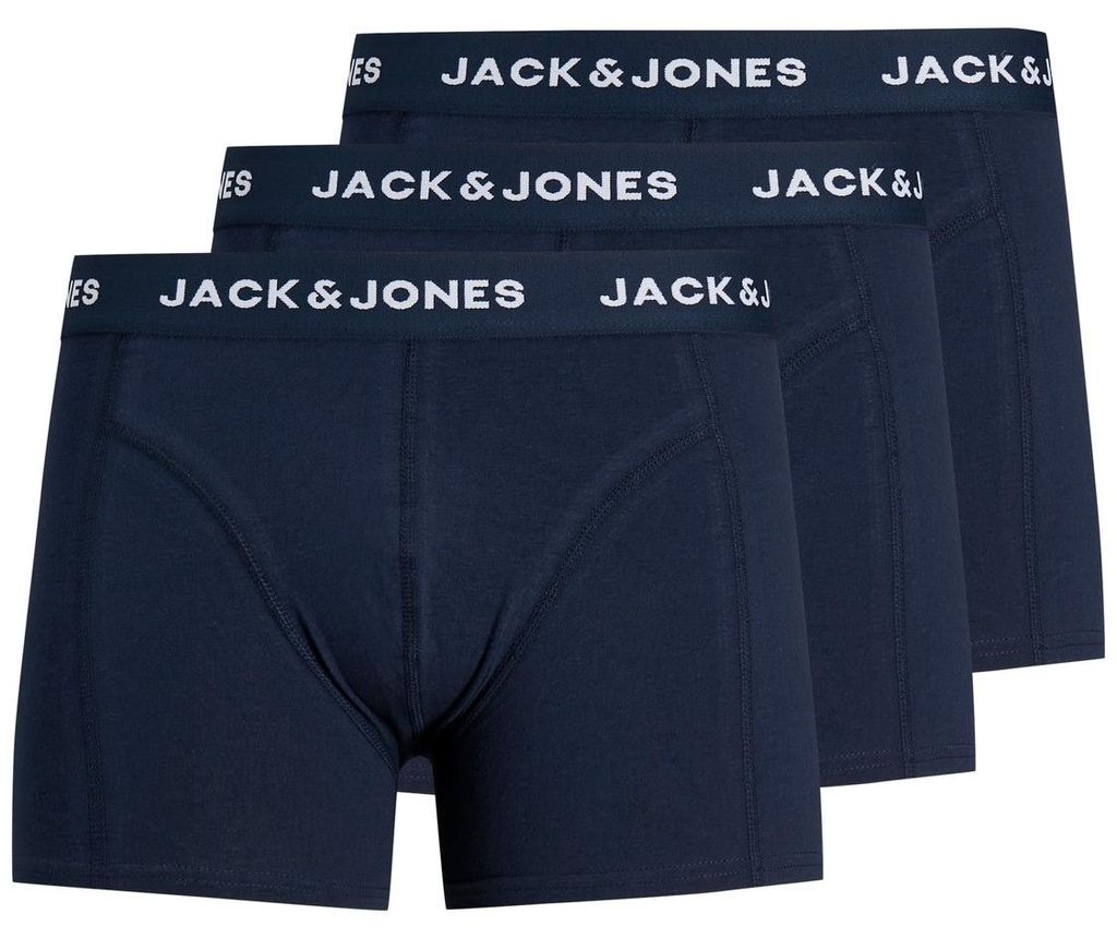 JACK & JONES Herren J&J Boxershorts 3er Pack Stretch Produktbild 