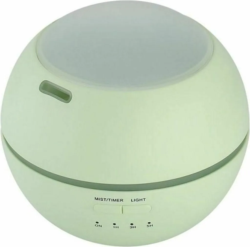 Humidificateur pour bébé vert et veilleuse relaxante - Sommeil paisible