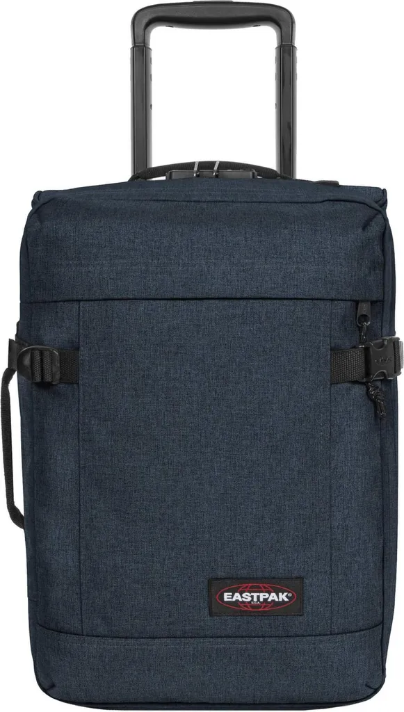 Recensione Eastpak Tranverz Triple Denim: Trolley Tecnico Blu