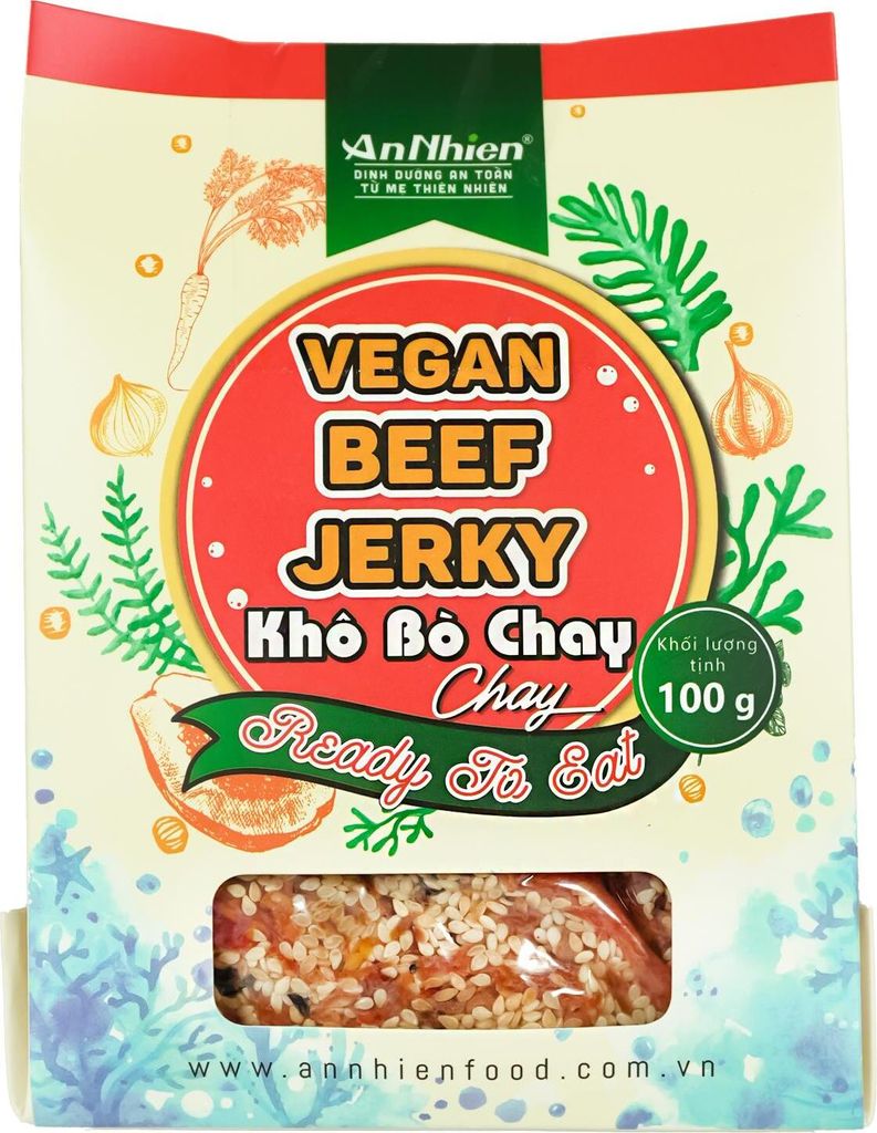 Vegan Beef Jerky Kho Bo Chay 100g Produktbild 