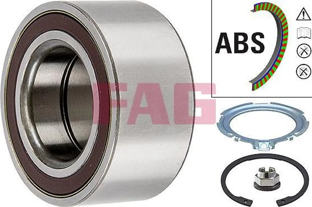 Supprimer le bruit de roulement sur Clio et Megane - Roulement FAG 4153340600