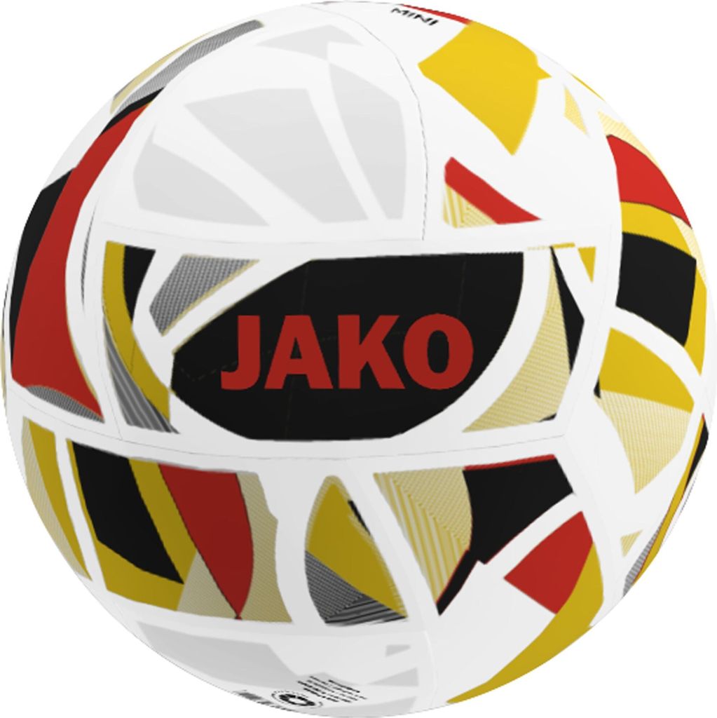 JAKO Sportartikelvertrieb GmbH Miniball Iconic weiß/schwarz/rot weiß/schwarz/rot 1