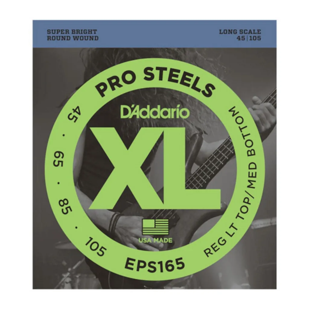 Corde de basse DAddario EPS-165 pour éliminer les sons sourds et mats