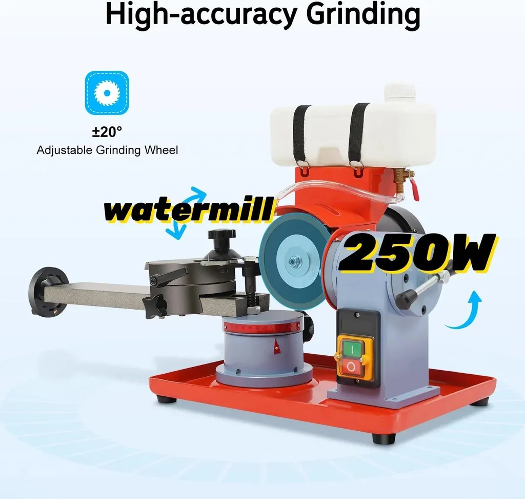 Affûteuse de lame de scie à eau 250W - Meuleuse professionnelle 700mm