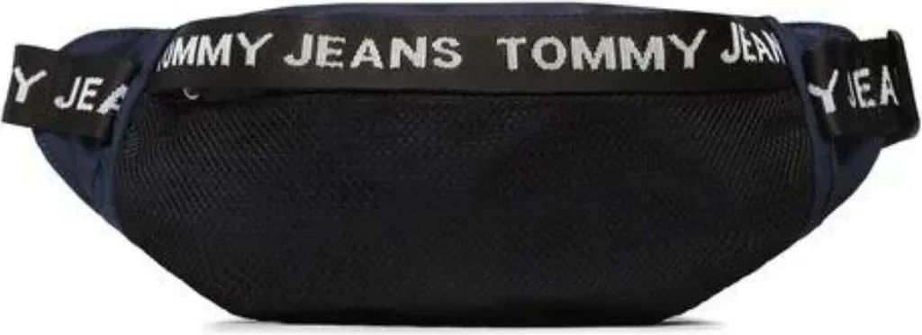Sac reporter Tommy Jeans bleu en polyester avec bandoulière réglable homme