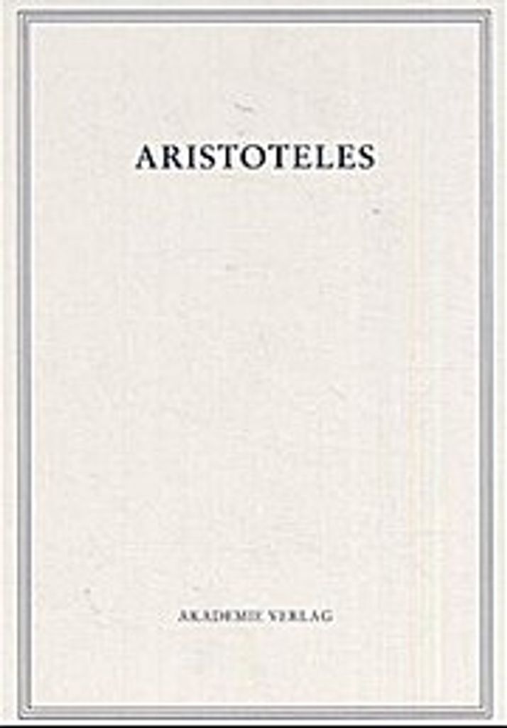 Aristoteles/historischen Fragmente