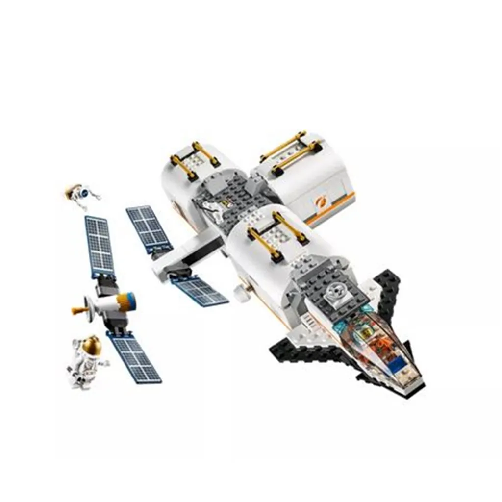 Station Spatiale Lunaire LEGO 60227 avec Navette et Modules NASA