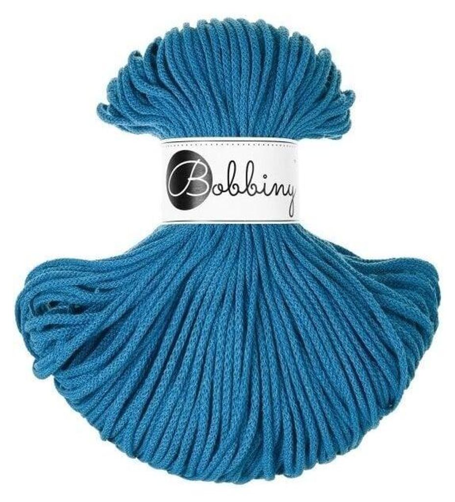 Bobbiny Junior Cordone intrecciato 3 mm 100 m Blu Dopamina Immagine del prodotto 