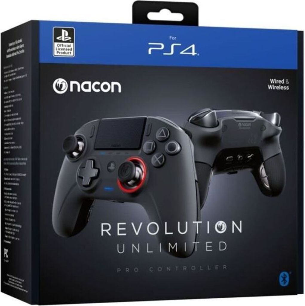 Nacon NACON Revolution Unlimited Nero Gamepad Bluetooth/USB Immagine del prodotto 