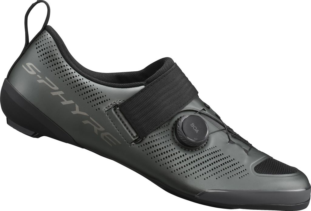 Shimano Triathlon / Rennrad- Fahrradschuhe SH-TR903 S-PHYRE, grau