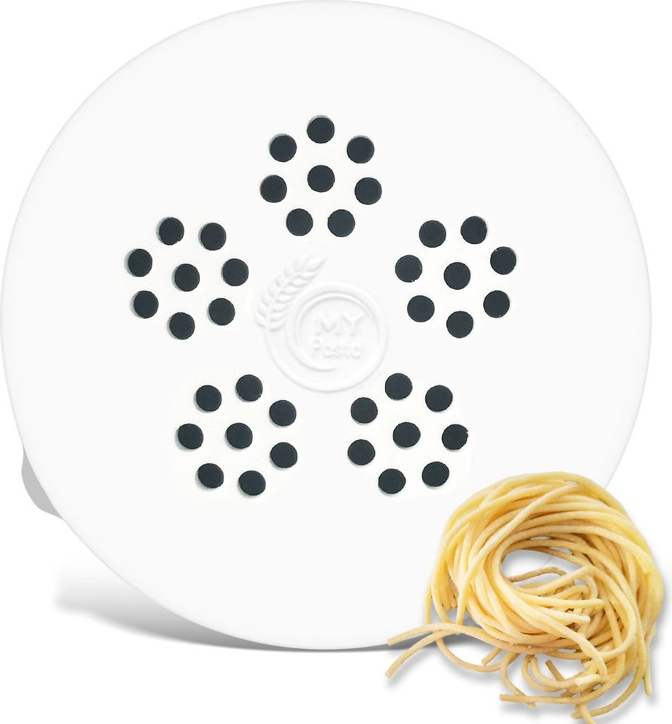 MY PASTA - Bigoli 3 mm / Ramen - Matrize Nudelform für Nudelmaschinen geeignet für Philips Pastamaker Avance Nudelmaschine
