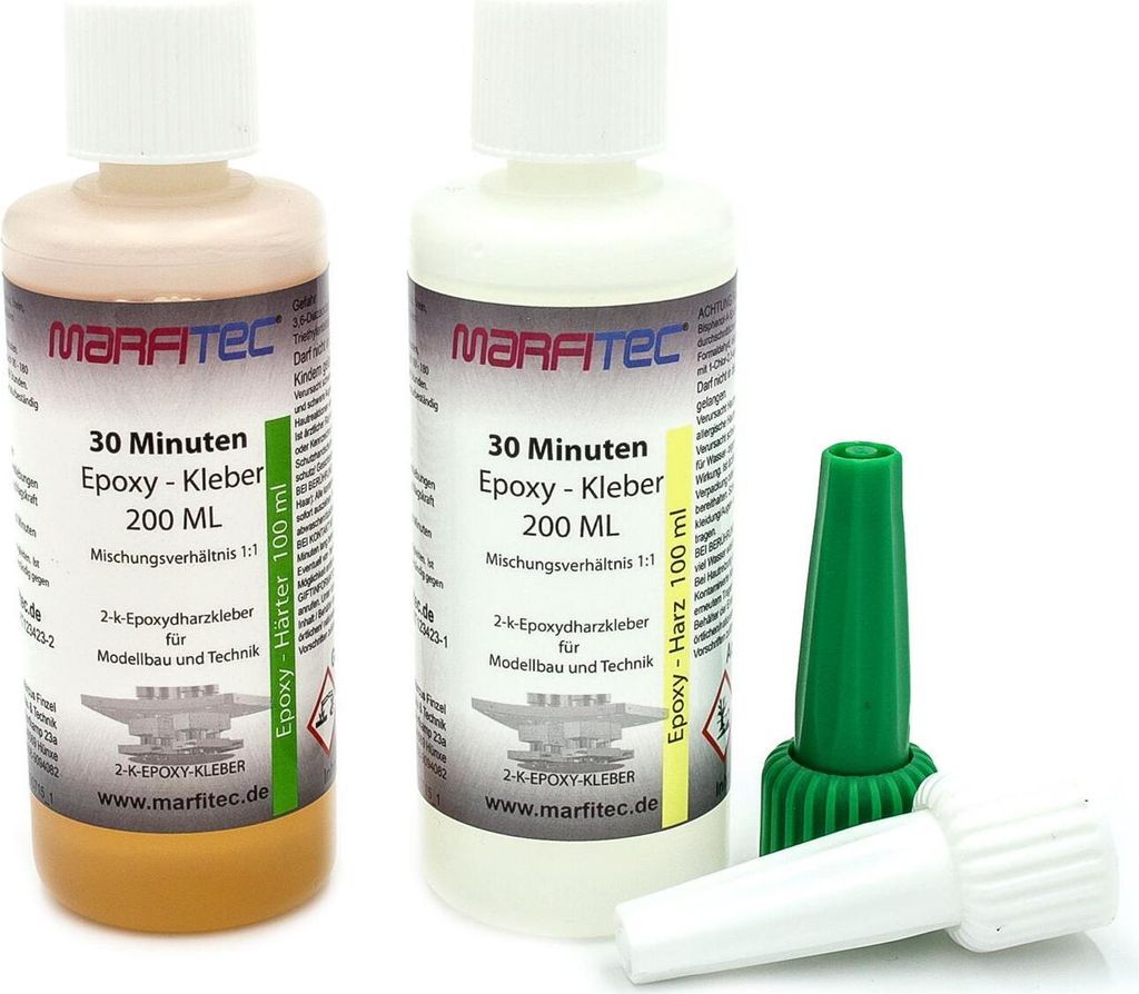 Marfitec 30-Minuten-Epoxy 200ml (Epoxidharz 100ml, Produktbild 