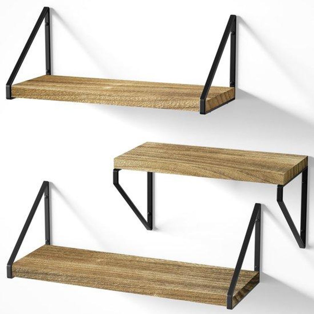 Set aus drei stabilen Raumpaneelen mit trendigem Design für jeden Raum