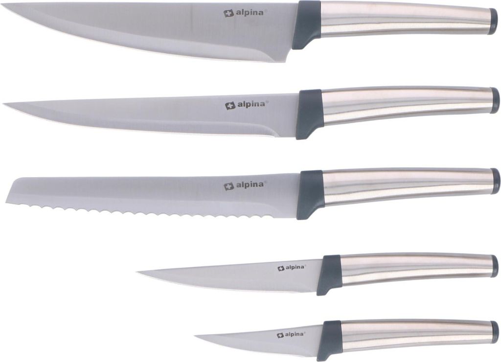 alpina Kochmesserset 5Teilig - Profi Messerset - Produktbild 