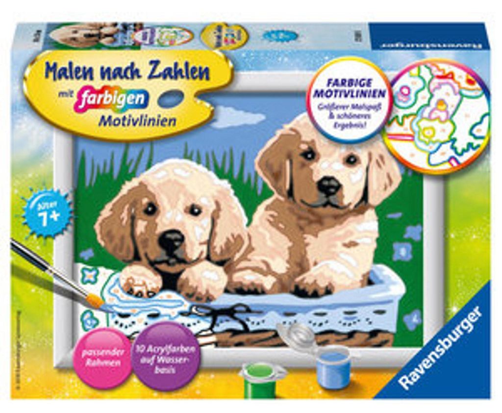 Ravensburger 27839 Ravensburger Malen-nach-Zahlen Süße Immagine del prodotto 