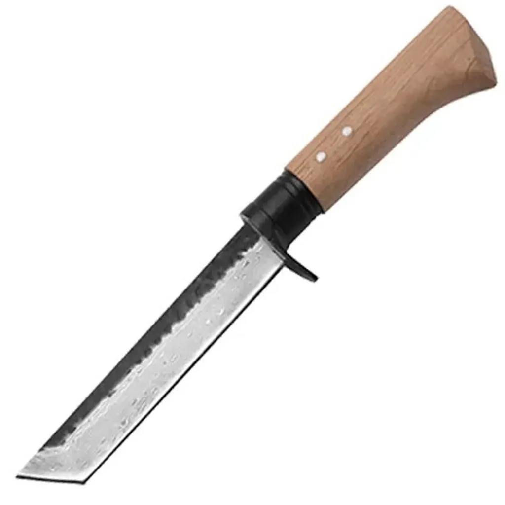 Couteau de plein air damasquiné Suita KP27635 pour randonnée