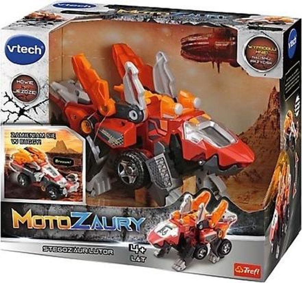 VTECH Motosaurus Stegosaurus Lutor 61951