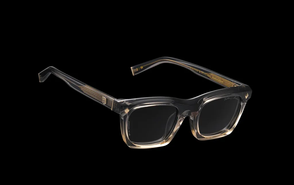Lunettes de soleil Walton & Mortimer NO.54 Inferno en Bio-acétate Luxe