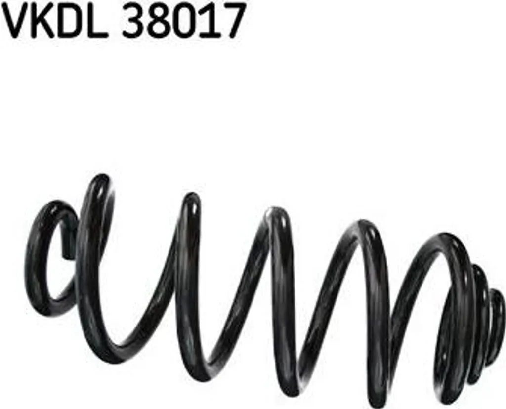 Ressort hélicoïdal de train arrière SKF VKDL 38017 compatible X6