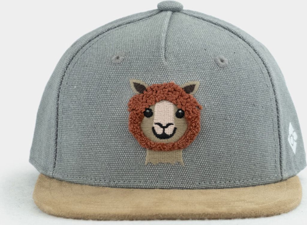 BAVARIAN CAPS Kids Snapback Cap Alpaka grau