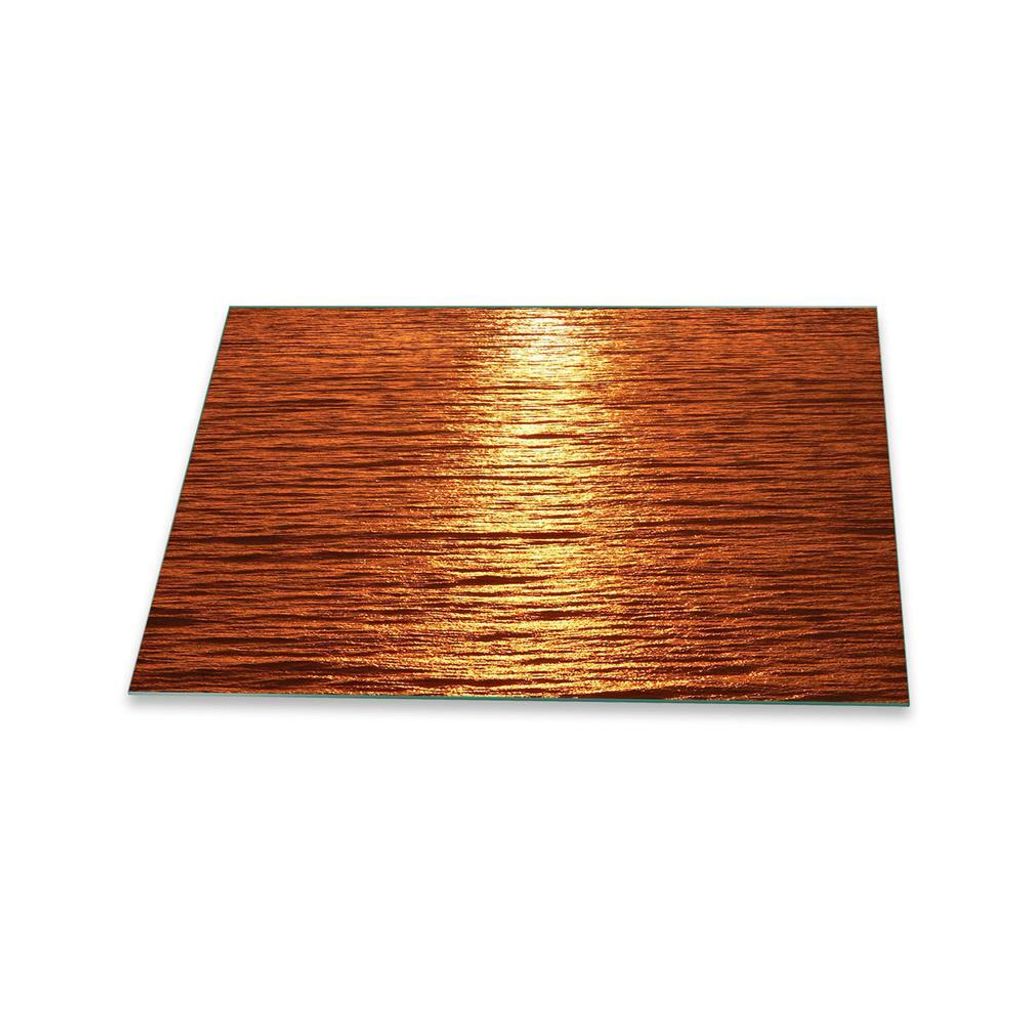 Herdabdeckplatte Glaskeramik 1 Teilig 80x52 Meer Gelb Abdeckung Glas Spritzschutz Deko