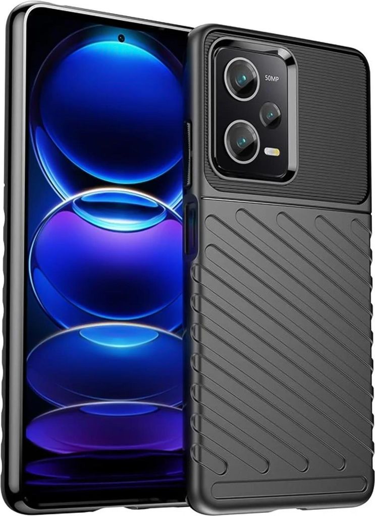 Handyhülle für Xiaomi Redmi Note 12 Pro 5G Hülle Thunder Case TPU rutschfeste Schutzhülle