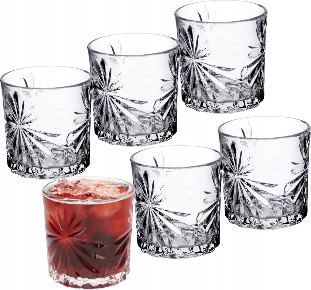 KADAX Trinkgläser, 6er Set, Wassergläser, Saftgläser aus Glas, Gläser für Wasser