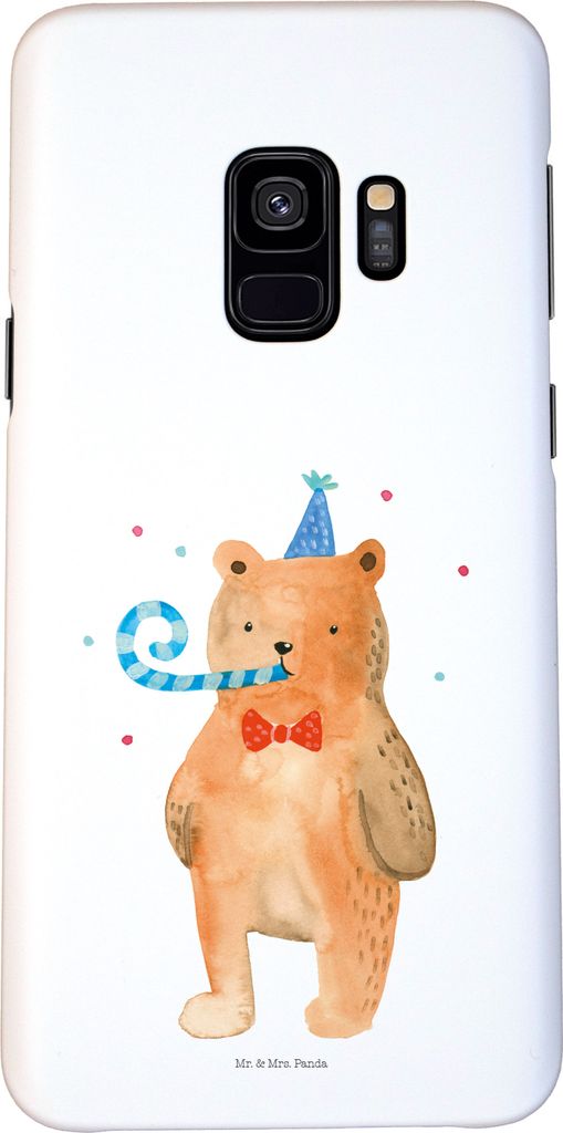 Mr. & Mrs. Panda Samsung Galaxy S9 Handyhülle Bär Geburtstag - Weiß - Geschenk, Glückwunsch, Hülle, Cover, Teddy, Alles Gute, Happy Birthday, ...