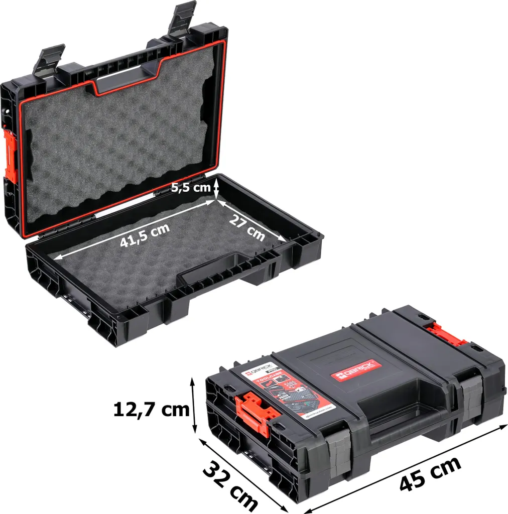 Rangement outils pour garage avec mallette modulaire et mousse interne - 4