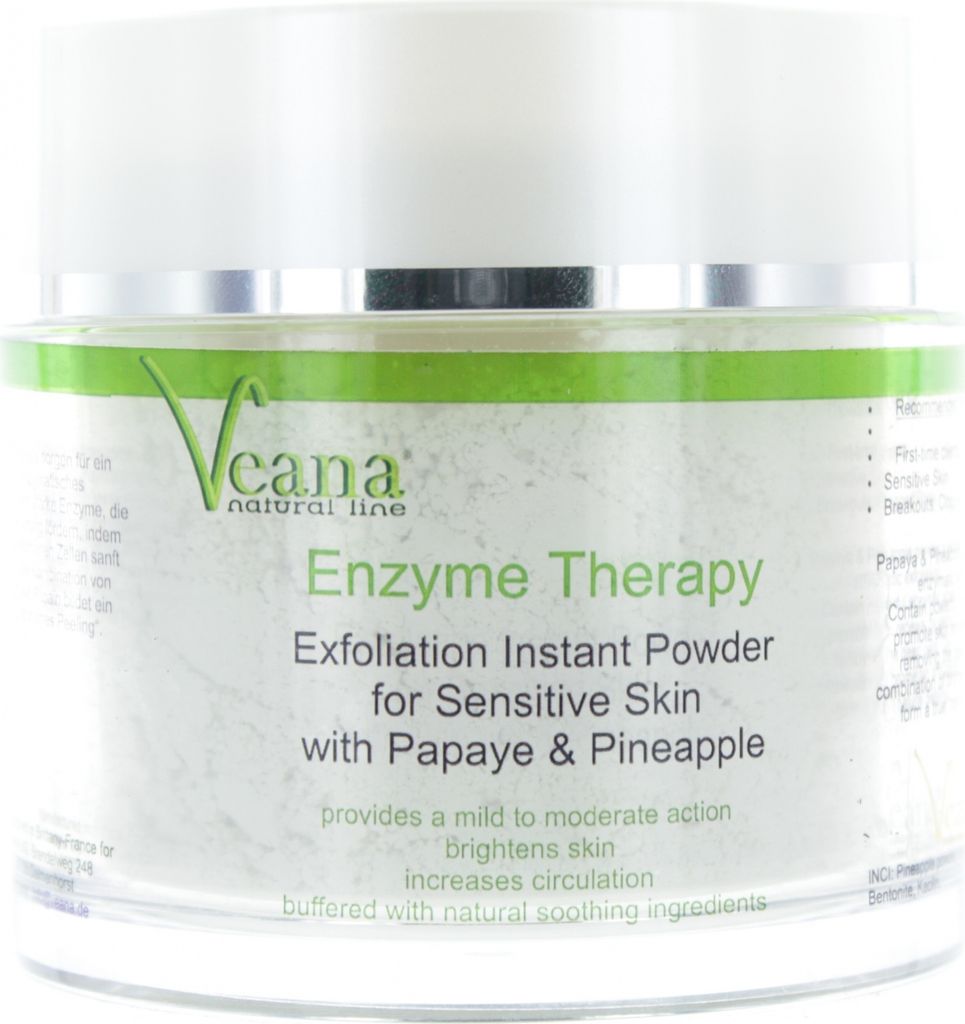 Veana Enzyme Peeling Pulver (100g) mit Papaya und Ananas
