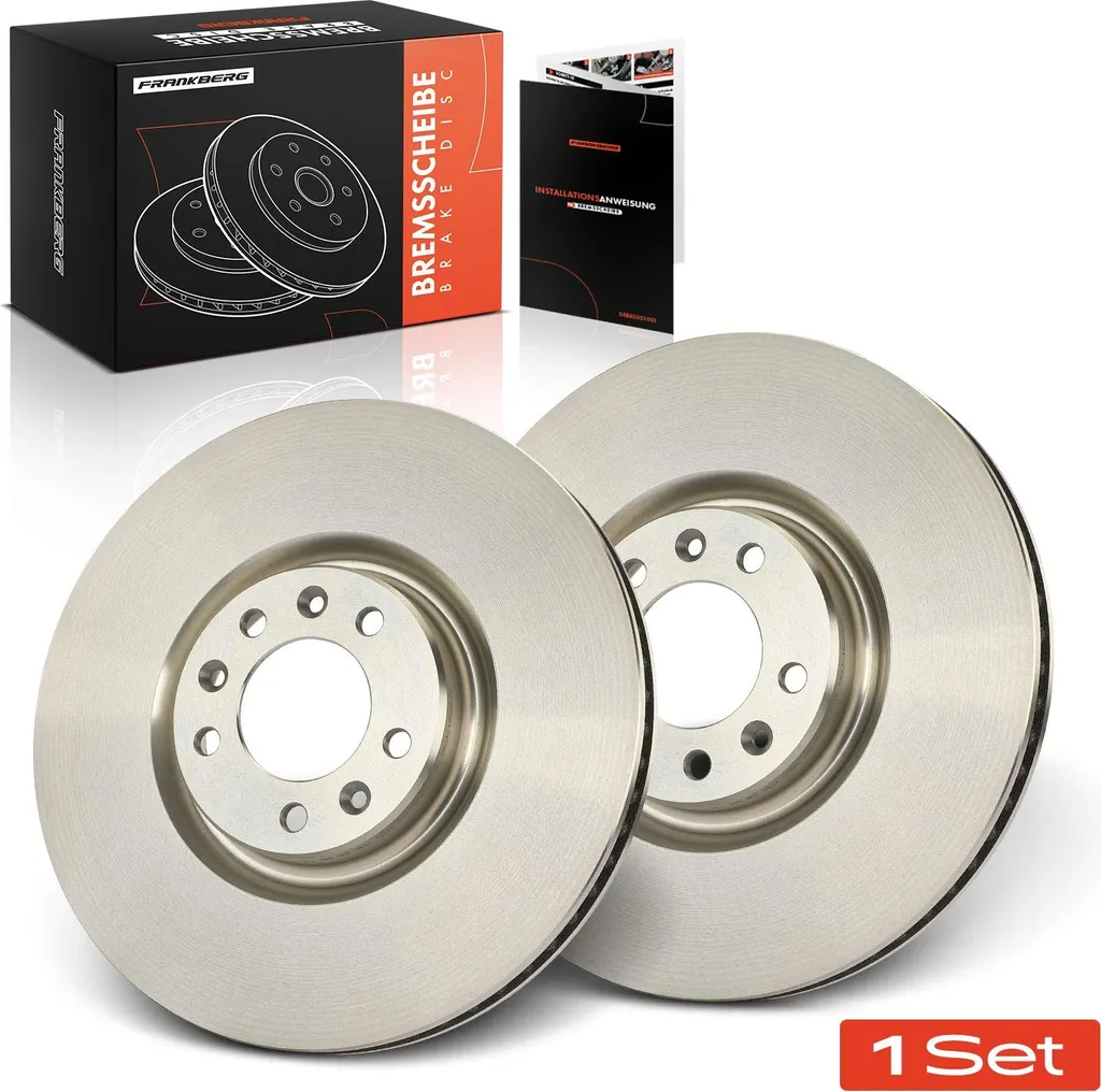 Paire de Disques de Frein Avant pour Entretien Peugeot 3008 SUV et 408 SW