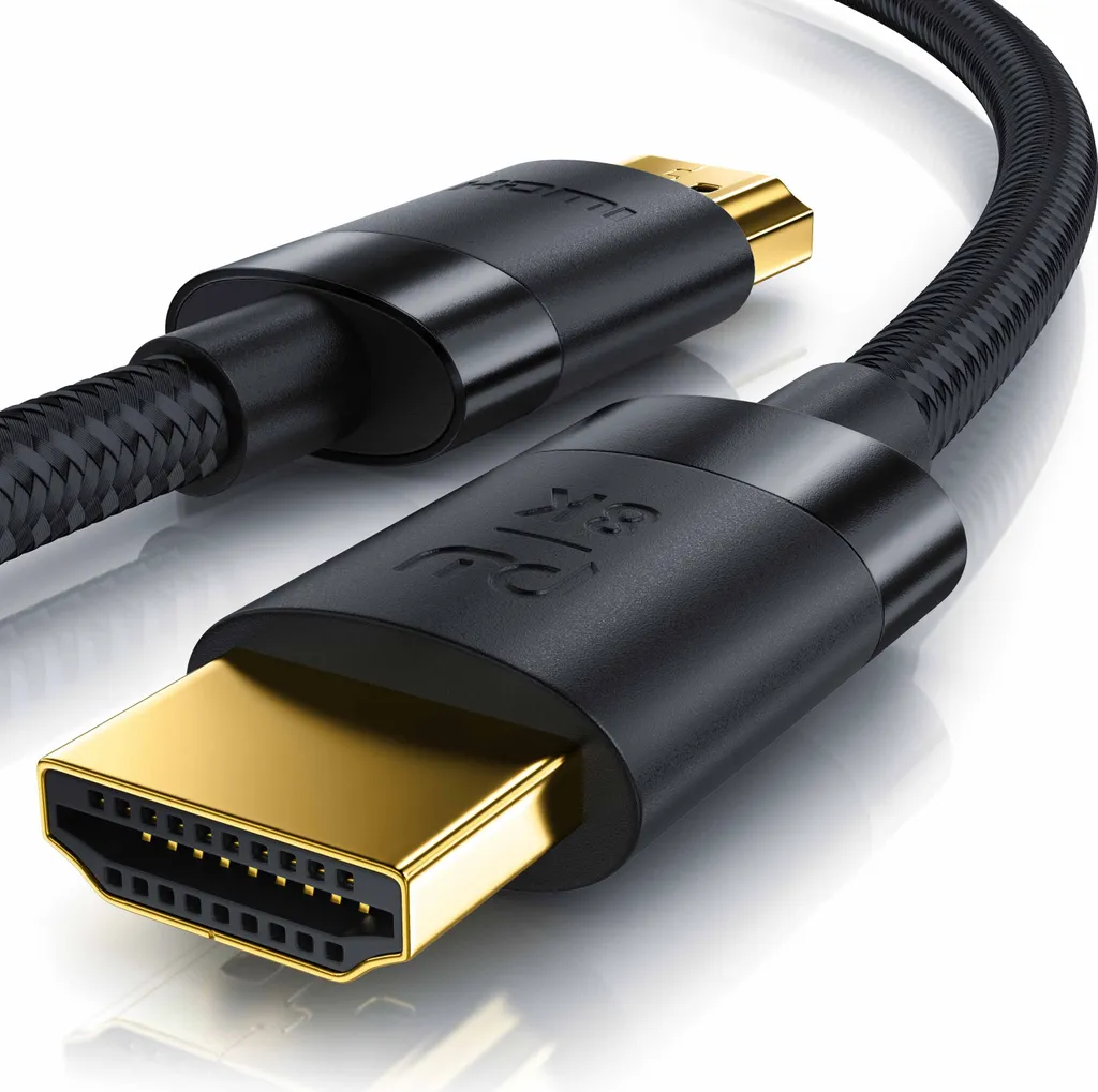 Câble HDMI 2.1 10m 8K - Finies les saccades en 4K 120Hz sur votre TV 8K