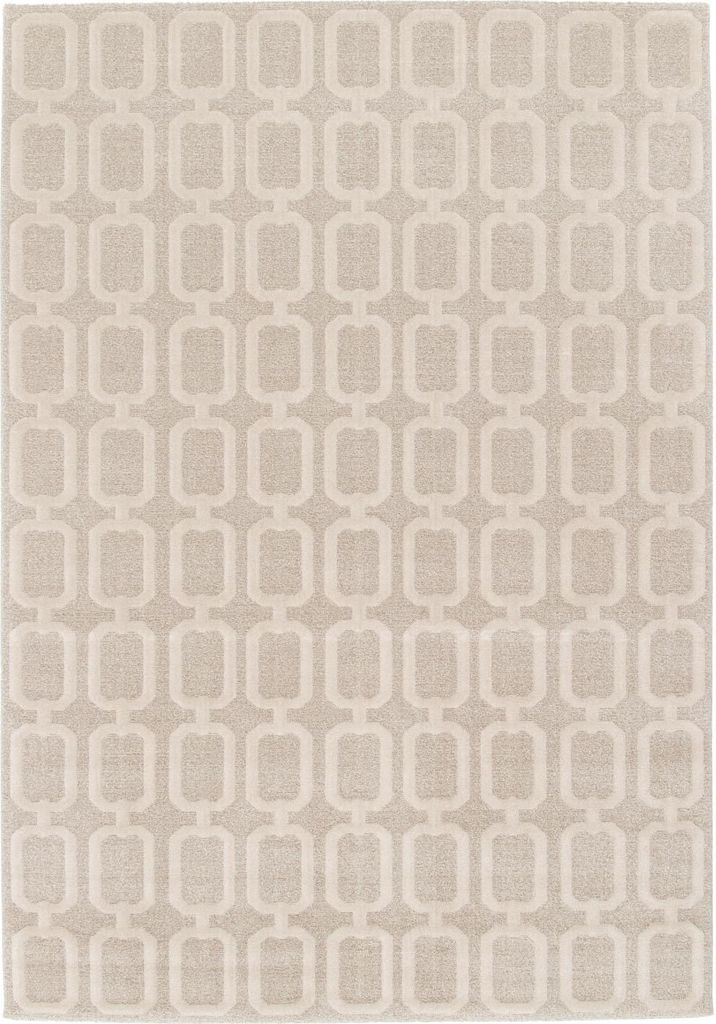Teppich - 160 x 230 cm - Stone - mit Hoch- und Tiefstruktur